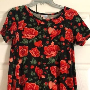 LulaRoe Jessie in size xxs. Swing style dress with pockets!